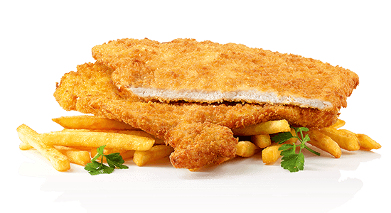 PUTENSCHNITZEL POMMES